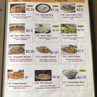 menu  at Curry Pot - TOul Kork Indian & Nepalese Restaurant in Phnom Penh