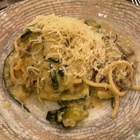 spaghetti alla carbonara   at Cinque Sapori in Bologna