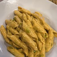 Pasta with peppers   at Arci Bellezza in Milan