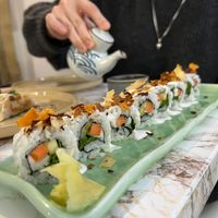 Fresh roll 12,90€ at The Vegan Roll in Madrid