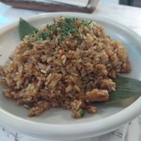Fried rice at The Vegan Roll in Madrid