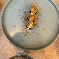 Tapa gratis! Que mona!   at The Vegan Roll in Madrid