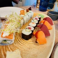 Sushi Box at The Vegan Roll in Madrid