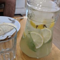 Lemonade at The Green Bean Coffee Shop in Yerevan