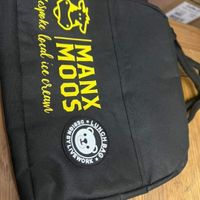 Cooler bags helping your ice-cream reach home safely frozen at Gourmet Shakes in Douglas