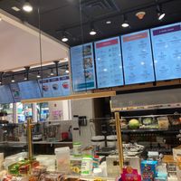 Acai bowl, savory bowl, smoothies for eating in at Gastro Market in New York City