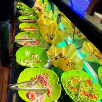 Salad buffet, so much choice   at Raul in Cochabamba