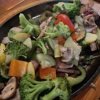 Killer Veggie Fajitas   at Tower 7 Baja Mexican Grill in Wrightsville Beach