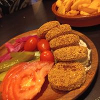 Falafel & batata at Levant in Almelo