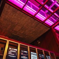 Mood lighting in this amazing building at Giftshop Gent in Ghent