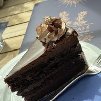 Schokoladenganace Torte   at Das Café In Der Gartenakademie in Berlin