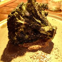 Roasted Broccoli   at Ziggy's in Tulum