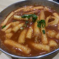 Spicy tteokbokki…yum   at Sinjeon in Melbourne