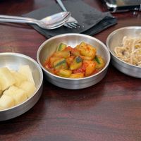 Side dishes  at K Bop Box in Apollo Beach