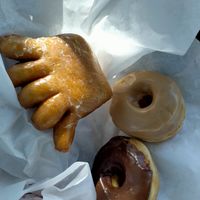 So good! Vegan donuts and Bear Claw. at Nature's Goodness in Carmichael