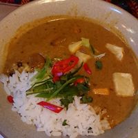 Lentil and veg curry 2020.... Not their best. A bit like katsu at Lounges - Milo Lounge in Liverpool