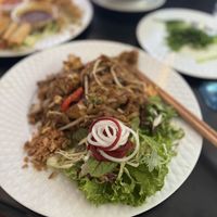 Noodles with tofu and veggies   at Hoa Sen in Moers