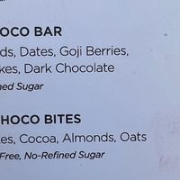 sweets vegan  at Lotta in Tivat