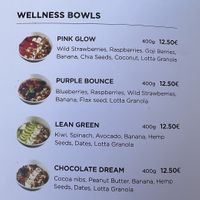 menu  at Lotta in Tivat