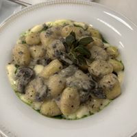 Gnochi  at Barbarella PLANT Bistro in Ljubljana