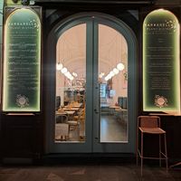 Exterior at Barbarella PLANT Bistro in Ljubljana