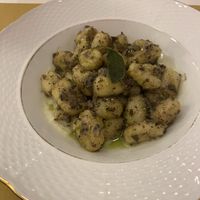 Gnocchi  at Barbarella PLANT Bistro in Ljubljana
