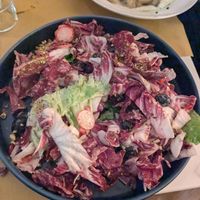 Seasonal salad, ~10€ at Barbarella PLANT Bistro in Ljubljana