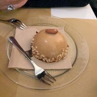 Monopolian dome, very very sugary at Barbarella PLANT Bistro in Ljubljana