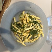 Fries with Shiso  at TOSSO Hoba in Tokyo