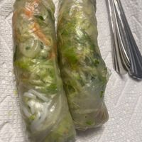 Veggie spring rolls at Lemongrass Thai Bistro in Jacksonville