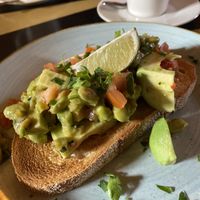 Smashed Avocado on toast (Vegan)  at Lounges - Circo Lounge in Bournemouth