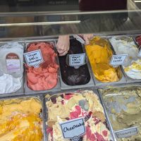 Vegan ice cream at Sigma Bakeries in Ayia Napa