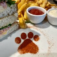 Peanut butter sandwich   at Katzentempel - Trier  in Trier