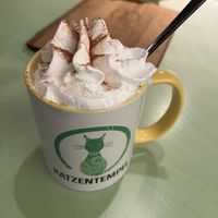 Winter hot chocolate with option to buy mug  at Katzentempel - Trier  in Trier