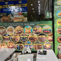 If you want vegan food, check first to see if these items are all-vegan.  at Bagels & Co in New York City