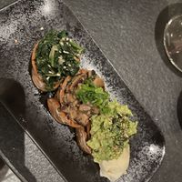 Vegan trio appetizerr  at Taikun in George Town