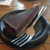 Vegan chocolate orange torte at Lounges - Santo Lounge in Southampton