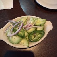 Cucumber salad #Veganuary at Yohama Noodles in Las Vegas