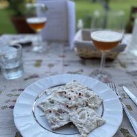 Selbstgemacht Ravioli gefüllt mit Tofu und rotem Pfeffer  at Nutrilamente in Robella