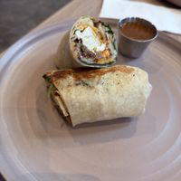 Another day’s vegan burrito  at Copa Vida - East Village in San Diego