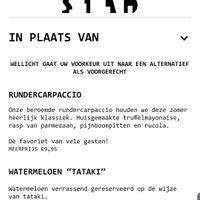 voorgerecht ipv soep at De Stad in Venray
