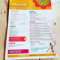 Menu Oct 2018 at Lounges - Pinto Lounge in Banbury