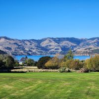 View at French Farm Winery in Akaroa