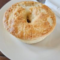 Vegan pie at Cafe Nevé in Fox Glacier