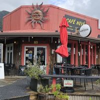  at Cafe Nevé in Fox Glacier