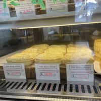 Vegan pies (they take them from display and bake- super yummy!)  at The Real Food Kitchen  in Orewa