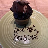 Vegan chocolate muffin   at RHC Cafe Minatomirai in Yokohama