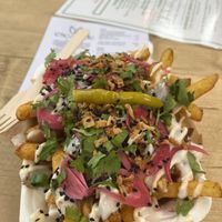 Loaded fries   at SEITANIC @ Chew's Yard in Preston