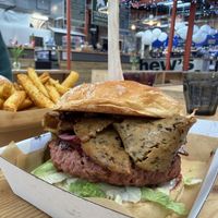 Big daddy burger🥲  at SEITANIC @ Chew's Yard in Preston