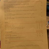 Vegan menu April 26 at Franquette Creperie  in Bowral
